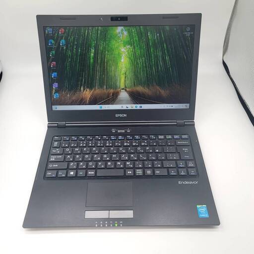 軽量! バッテリー◎ 13.3 エプソン ノートPC Endeavor NA511E Core i7-4510U windows11 pro 8GB SSD240GB  カメラあり オフィス (B218)