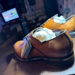 新品 Hilton イタリアンレザー　革靴