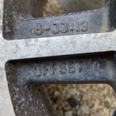 AE86旧車ホイール　ハヤシストリート13インチ6Jオフセット7  114.3 2本