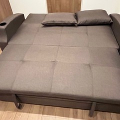 三人掛けソファ　ソファベッド　