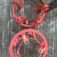 トラクター　鉄車輪　補助車輪　