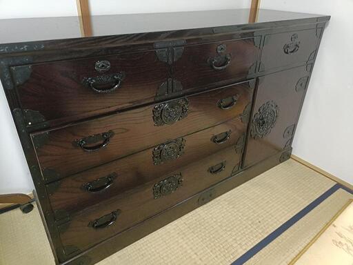 和製アンティーク　天然木　箪笥