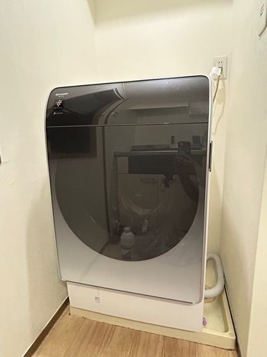 2024年製SHARPドラム式洗濯機