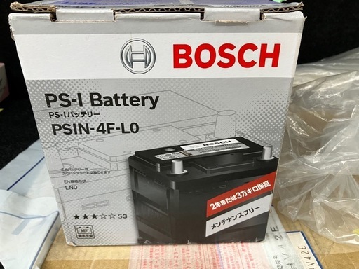 BOSCH カーバッテリー(PSIN-4F-L0)