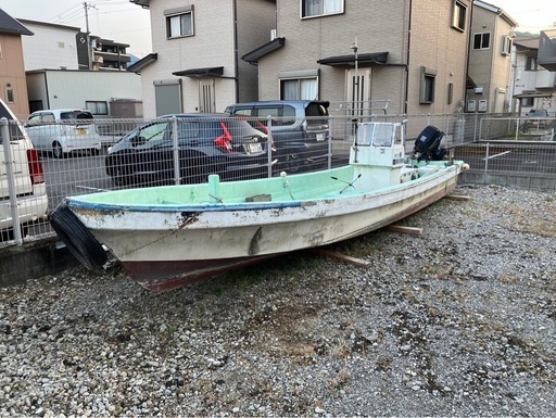 船体と船外機 トーハツマリーン 3BJ 小型船舶 和船 エンジン 価格交渉可