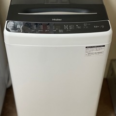 送料・設置込み可 洗濯機 5.5kg Haier 2022年 - 洗濯機 