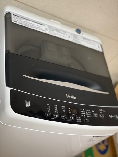 送料・設置込み可　洗濯機　5.5kg  Haier 2022年