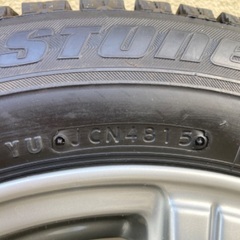 スタッドレスタイヤ175/65R15  4本　ブリヂストンREVO GZ