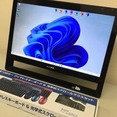 ?【美品】SONY デスクトップPC 『Windows11搭載』 最新office2021付属 