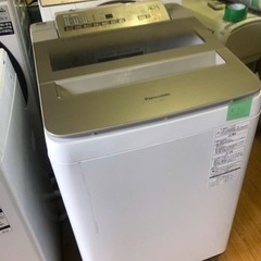 NO 520 🌈福岡市内配送設置無料✨🌈　パナソニック Panasonic 全自動洗濯機 （8.0kg） 即効泡洗浄 エコナビ シャンパン NA-FA80H3-N