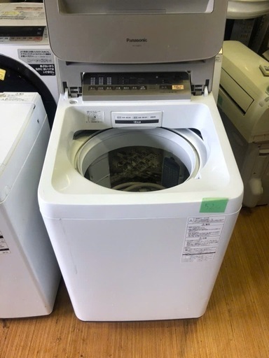 NO 520 福岡市内配送設置無料✨　パナソニック Panasonic 全自動洗濯機 （8.0kg） 即効泡洗浄 エコナビ シャンパン NA-FA80H3-N