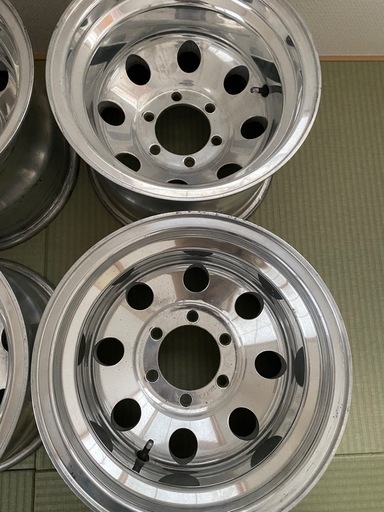 引き取り希望/ミッキートンプソン/アルコア/15インチ/6穴/139.7/10J アルコア/15インチ/10J/6穴/139.7 引き取り希望/ミッキートンプソン