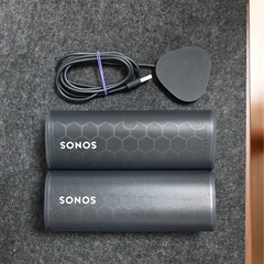 SONOS ROAM スマートスピーカー2個＋ドックセット