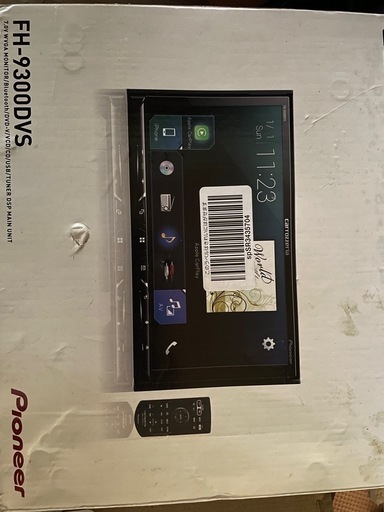 カロッツェリア FH-9300DVS 完動品　バックカメラ付き カロッツェリア Bluetooth CD DVD carrozzeria