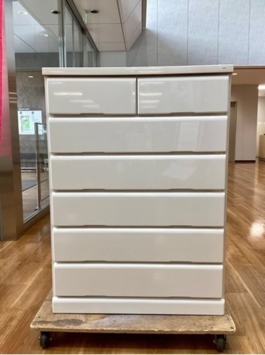 チェスト 60cm幅6段 126731 関家具 チェスト 幅60×奥行き39×高