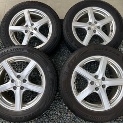 195/60R16ブリヂストン スタッドレスアルミホイールセット プリウス