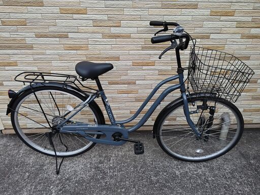 中古自転車 変速無し 26インチ LEDダイナモ 軽整備済み 防犯登録対応 町田市 相模原市 MM440