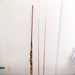 筏のチヌ釣名人 山本太郎氏作 本格筏釣竿THE豪快1.6m