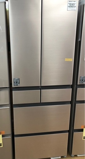 【店頭受け渡し】（271）日立6ドア冷凍冷蔵庫　R-HW49S 　2023年製　485L　中古品