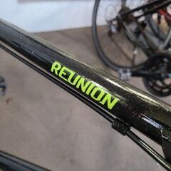 ★店頭にて試乗可★ J7706　asahi　アサヒサイクル　マウンテンバイク　REUNION　レユニオン　ブラック　24インチ　簡易クリーニング済　【リユースのサカイ柏店】　 中古自転車 　流山市 中古自転車 松戸市 中古自転車 我孫子市 中古自転車 船橋市 中古自転車 守谷市 中古自転車 取手市 中古自転車