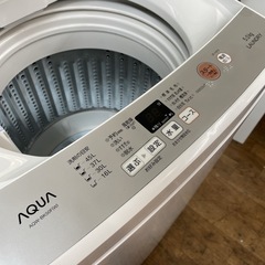 I757 🌈 AQUA 洗濯機 （5.0㎏）18年製 AQW-BK50F ⭐ 動作確認済 ⭐ クリーニング済