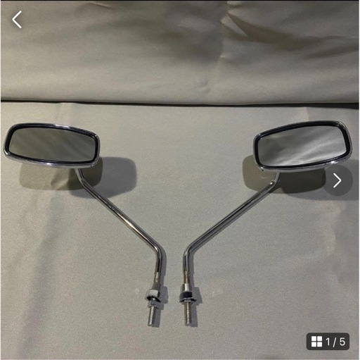 新品・HONDAスーパーカブ・Ｃ１００等旧型用・汎用のバックミラー・左右セット