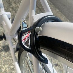 新品★未使用　シティサイクル 26インチ　シマノ製6段変速　マットホワイト