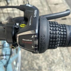 新品★未使用　シティサイクル 26インチ　シマノ製6段変速　マットグレイ