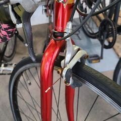 ★店頭にて試乗可★ J7708　asahi　アサヒサイクル　ロードバイク　CHEVROLET　シボレー　レッド　６段変速　簡易クリーニング済　【リユースのサカイ柏店】　 中古自転車 　流山市 中古自転車 松戸市 中古自転車 我孫子市 中古自転車 船橋市 中古自転車 守谷市 中古自転車 取手市 中古自転車 ☆店頭にて試乗可☆ J7708 asahi アサヒサイクル ロードバイク