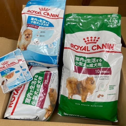  CANIN ドッグフード　4kg+3.5kg+800g+