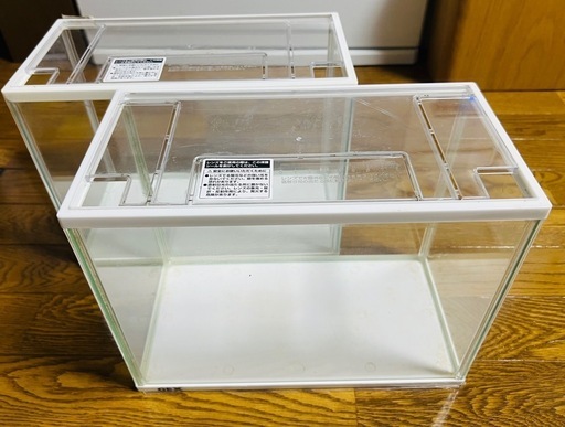 ［お取引決定］GEX サイレントフィットの水槽のみ2つ