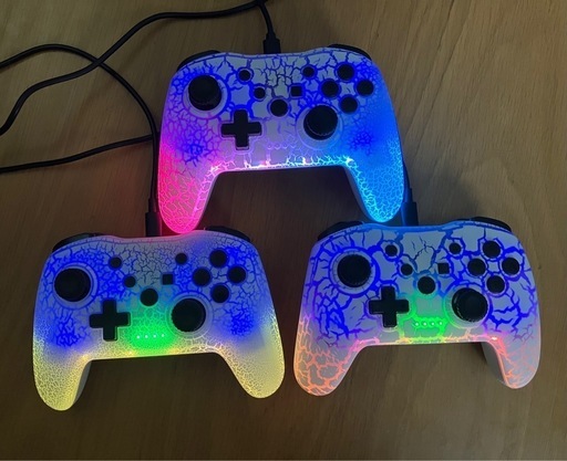 ⑩Switch光るﾌﾟﾛｺﾝ3個【新品】