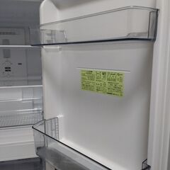 シャープ　2ドア冷蔵庫　SJ-D15H　2022年製　中古品
