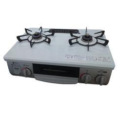 売り切れ】リンナイ 二口＋グリル付コンロ 都市ガス用 KG35NGR 2022年製