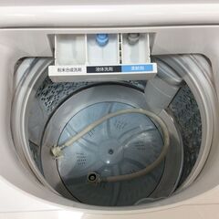 YJT9607【TOSHIBA/東芝 7.0㎏洗濯機】美品 2019年製 ZABOON AW-7D8 家電 洗濯 簡易乾燥付