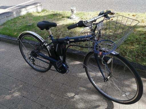 【破損箇所あり】電動自転車　27インチ　NX-DCY600 6段変速