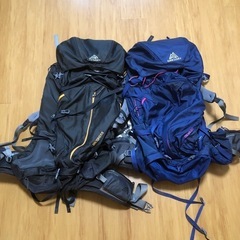 登山　グレゴリーザックセット　　　　　