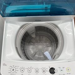 ☆ジモティ割あり☆ Haier 洗濯機 5.5kg 19年製 動作確認／クリーニング