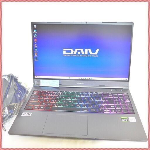 【ゲーミングPC】mouse DAIV 5N 21045N-CMLBB i7 10870H RTX3060 NVMe 1TB メモリ 16GB Office 搭載 #1
