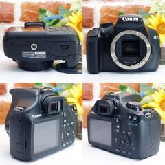 【全国送料無料】Canon EOS Kiss X50✨ 届いたらすぐに使えます✨ ダブルレンズ希望も相談ください♪　運転が不慣れな為、お近くまで来ていただけますと助かります✨ ズームレンズキット 一眼レフ キヤノン キャノン