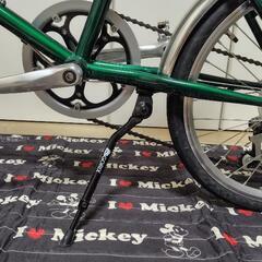 20インチ ミニベロ 「michikusa」グリーン 美品 6段変速 