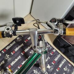 20インチ ミニベロ 「michikusa」グリーン 美品 6段変速 