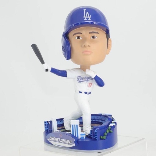 大谷翔平　デコピン　ボブルヘッド　フィギュア　MLB公式　ロサンゼルスドジャース　LA OHTANI SHOHEI showtime figure FOCO レア　希少
