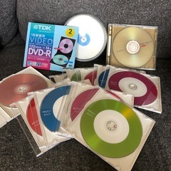 CD RW + DVDR それぞれ60枚ずつ、合計120枚