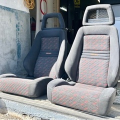 札幌市内配送可 ビッグホーン イルムシャーRS RECARO レカロ 純正 