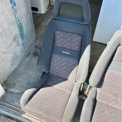 札幌市内配送可 ビッグホーン イルムシャーRS RECARO レカロ 純正 