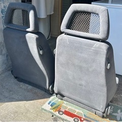 札幌市内配送可 ビッグホーン イルムシャーRS RECARO レカロ 純正 
