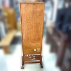 屋久杉 本屋久杉 姿見 鏡 ミラー 屋久杉認定マーク有り 中古 札幌市東