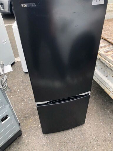 配送設置✨ 2020年式 GR-R15BS-K 冷蔵庫 BSシリーズ セミマットブラック [153L /2ドア /右開きタイプ]