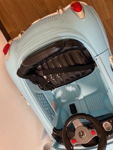 電動乗用ラジコン ドイツオールドタイプ (ブルー) AIJYU TOYS 電動乗用